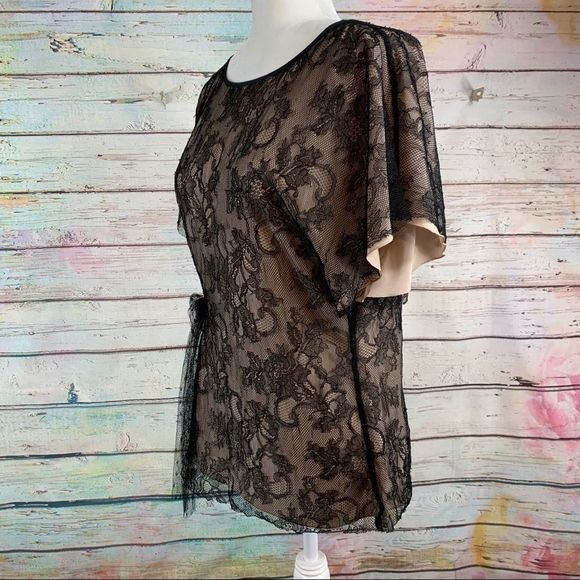 EUC Red Valentino Lace Blouse with Bow LUXURY! - Picture 10 of 14